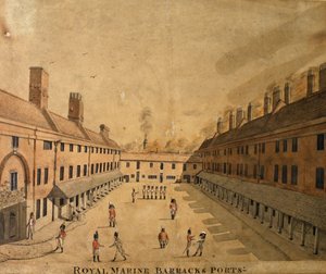 Royal Marine Barracks, Portsmouth, Hampshire by Unbekannt Unbekannt